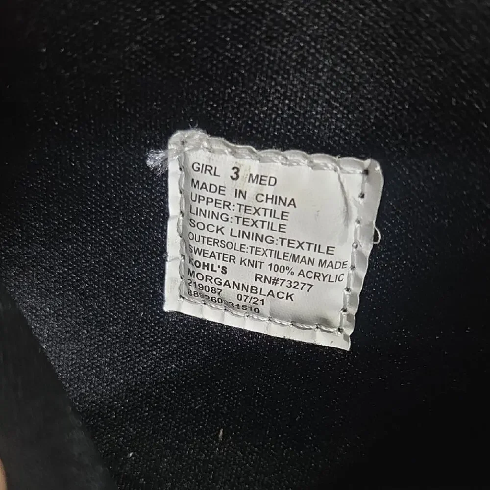 Kohl's Black Women's Winter Boots